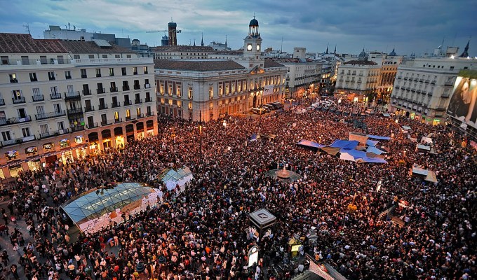 26 minutes sur les indignés&nbsp;espagnols