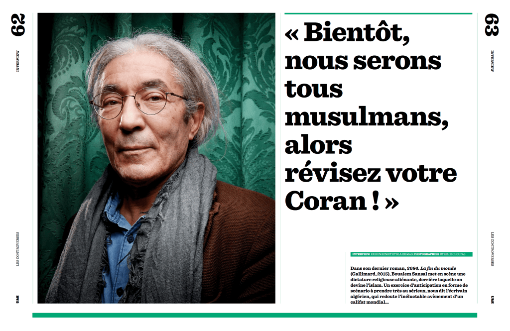 Entretien avec Boualem&nbsp;Sansal