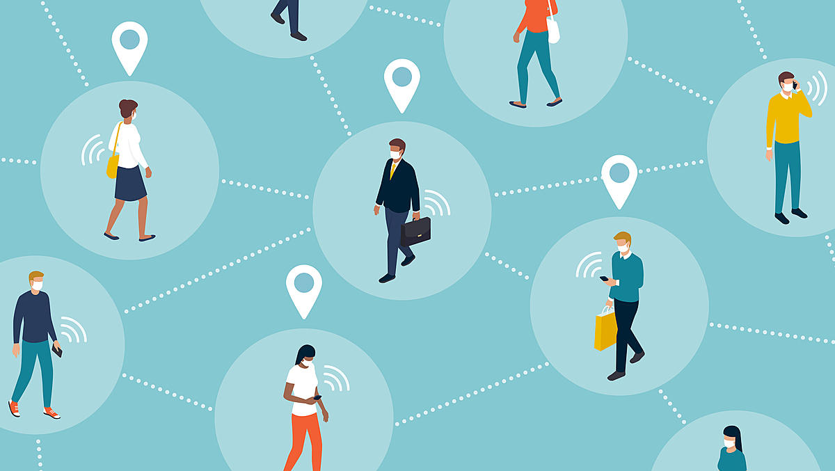Tracking coronavirus outbreak and people's location