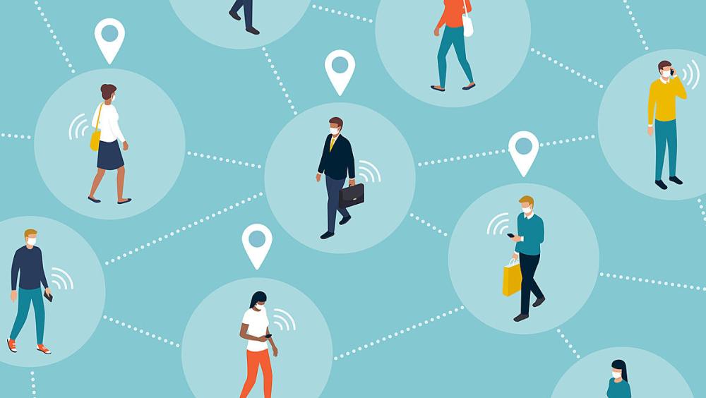 Tracking coronavirus outbreak and people's location