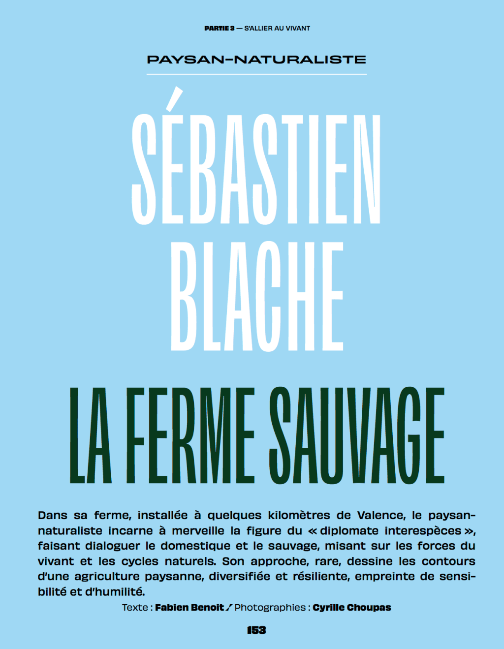 Sébastien Blache, la ferme&nbsp;sauvage